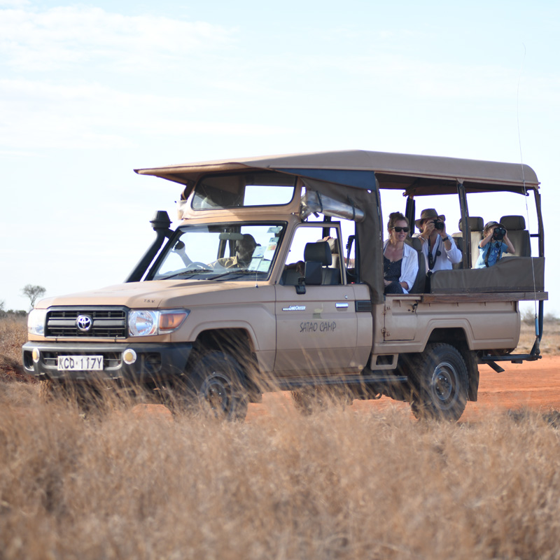 🏕️ Satao Tented Camp – Tsavo East Luxury Safari Lodge.